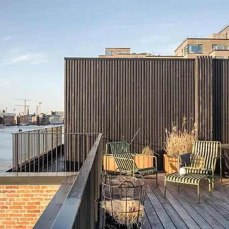 Penthouse W. Private Rooftop At The Waterfront *