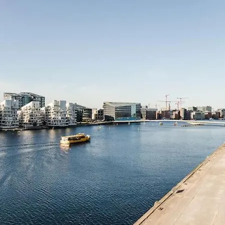 Penthouse W. Private Rooftop At The Waterfront Daire Kopenhag