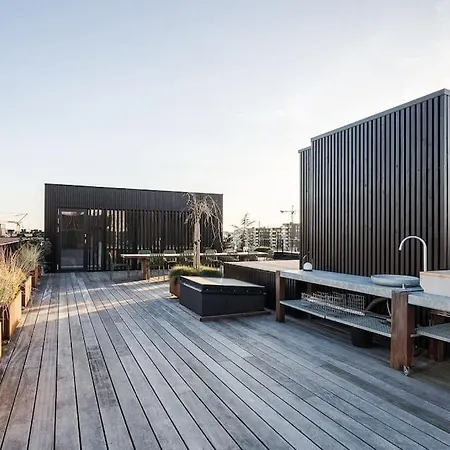 Penthouse W. Private Rooftop At The Waterfront Copenhagen