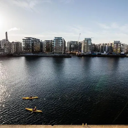 Penthouse W. Private Rooftop At The Waterfront Kopenhag